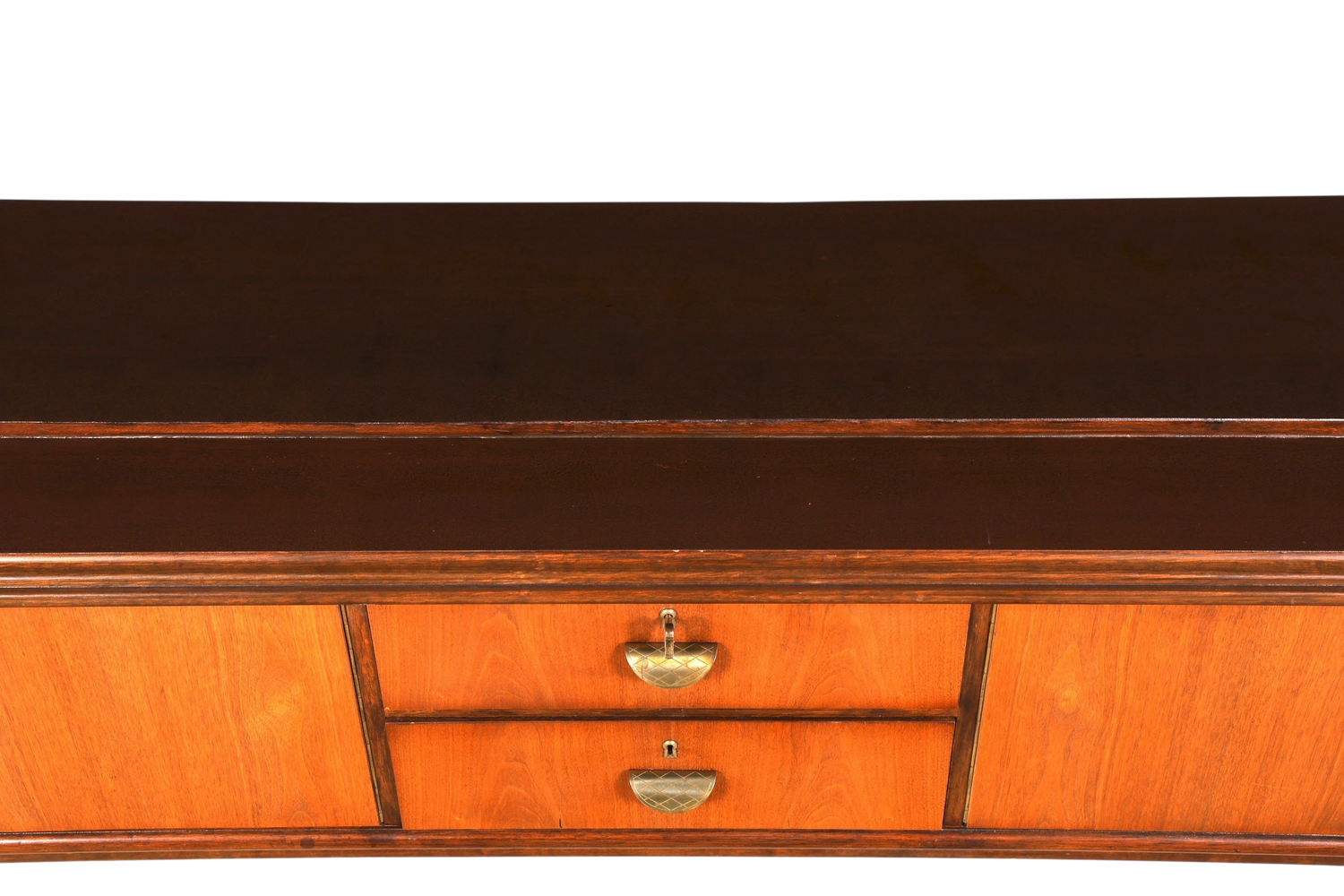 G393 Finish cm Mid Century Sideboard Vintage TV Kommode 60s Schrank Longboard Retro Lowboard (Kopie)