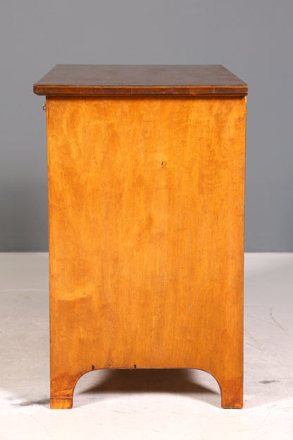 Wunderschöne Original Biedermeier Kommode Antik Sideboard Schubladenkommode