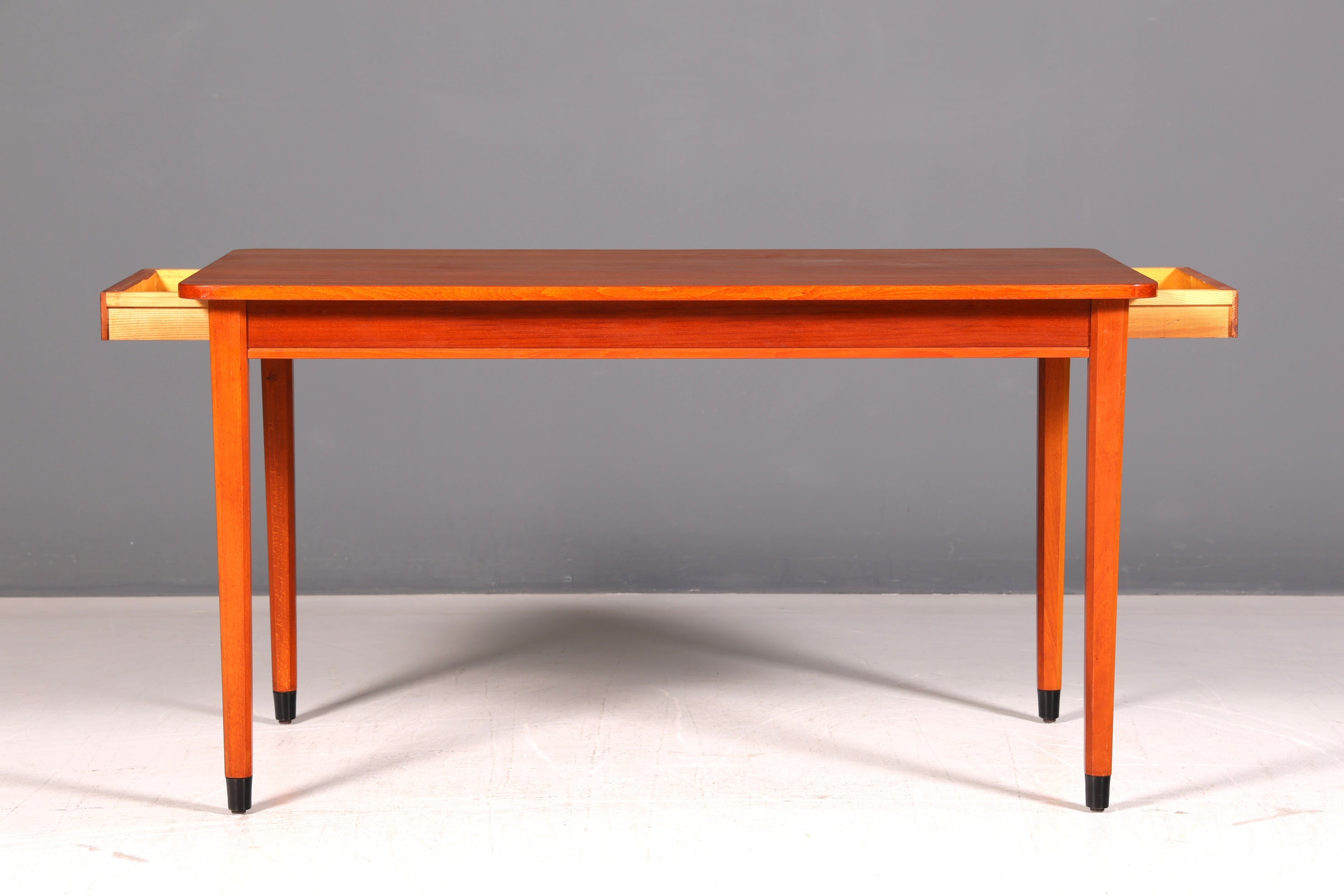 Schlichter Mid Century Esstisch Vintage Küchentisch Echt Holz Retro 60er Esszimmertisch Holztisch