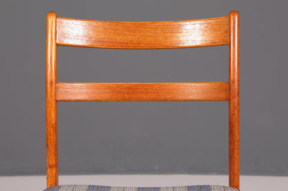 G403 Finish cm 4x Mid Century Teak Holz Stühle Made in Denmark Retro Stuhlset Danish Design Küchenstühle (Kopie)