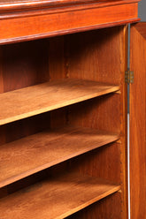 Traumhafte Jugendstil Vitrine Antike Holz Bücherschrank Eiche Gründerzeit Antik Schrank Geschirrschrank