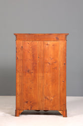 Traumhafte Jugendstil Vitrine Antike Holz Bücherschrank Eiche Gründerzeit Antik Schrank Geschirrschrank