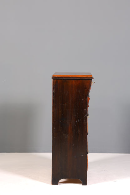 Edler Gründerzeit Kommode Jugendstil Schubladenkommode Antik Wäschekommode Vertiko