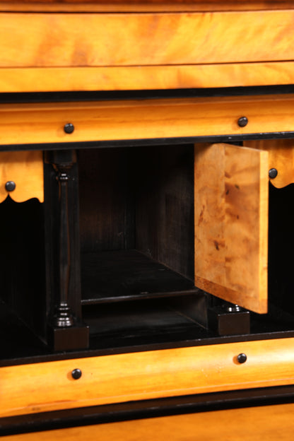 Traumhafter Original Biedermeier Sekretär um 1860 Kommode Antik Bürokommode