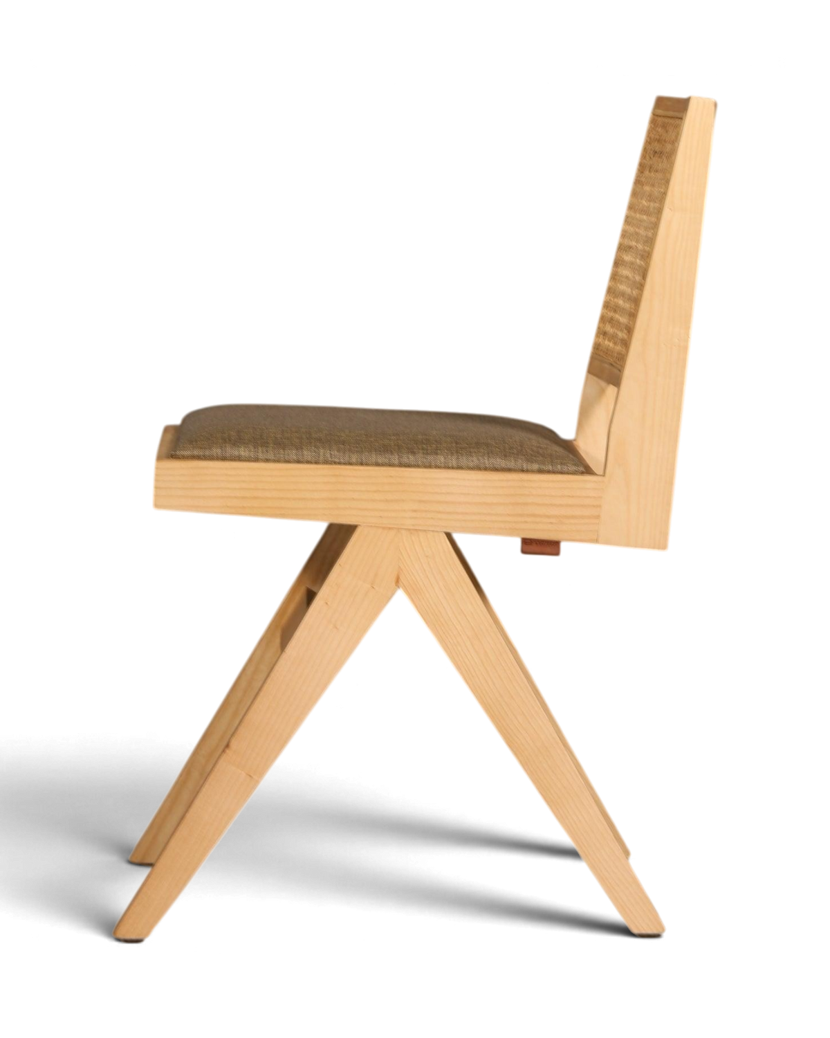 Edler "Vienna Beige" Stuhl Esszimmerstuhl mit Wiener Geflecht Korbgeflecht Schreibtischstuhl Lounge Stuhl
