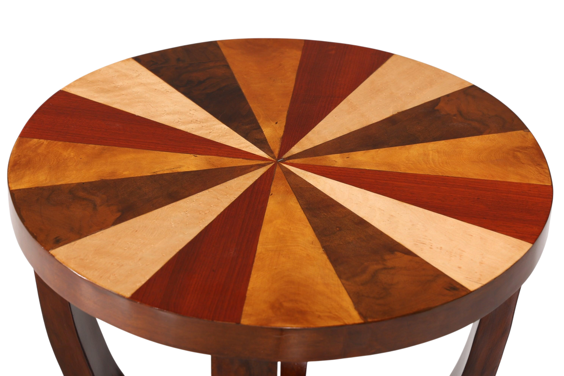 Stilvoller Art Deco Design Tisch Luxus Couchtisch Beistelltisch bunter Ablagetisch Wohnzimmer Tisch