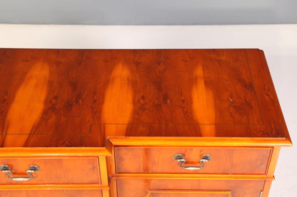 Wunderschönes Englisches Sideboard Eibe Schrank Antik 60s Buffetschrank Kommode