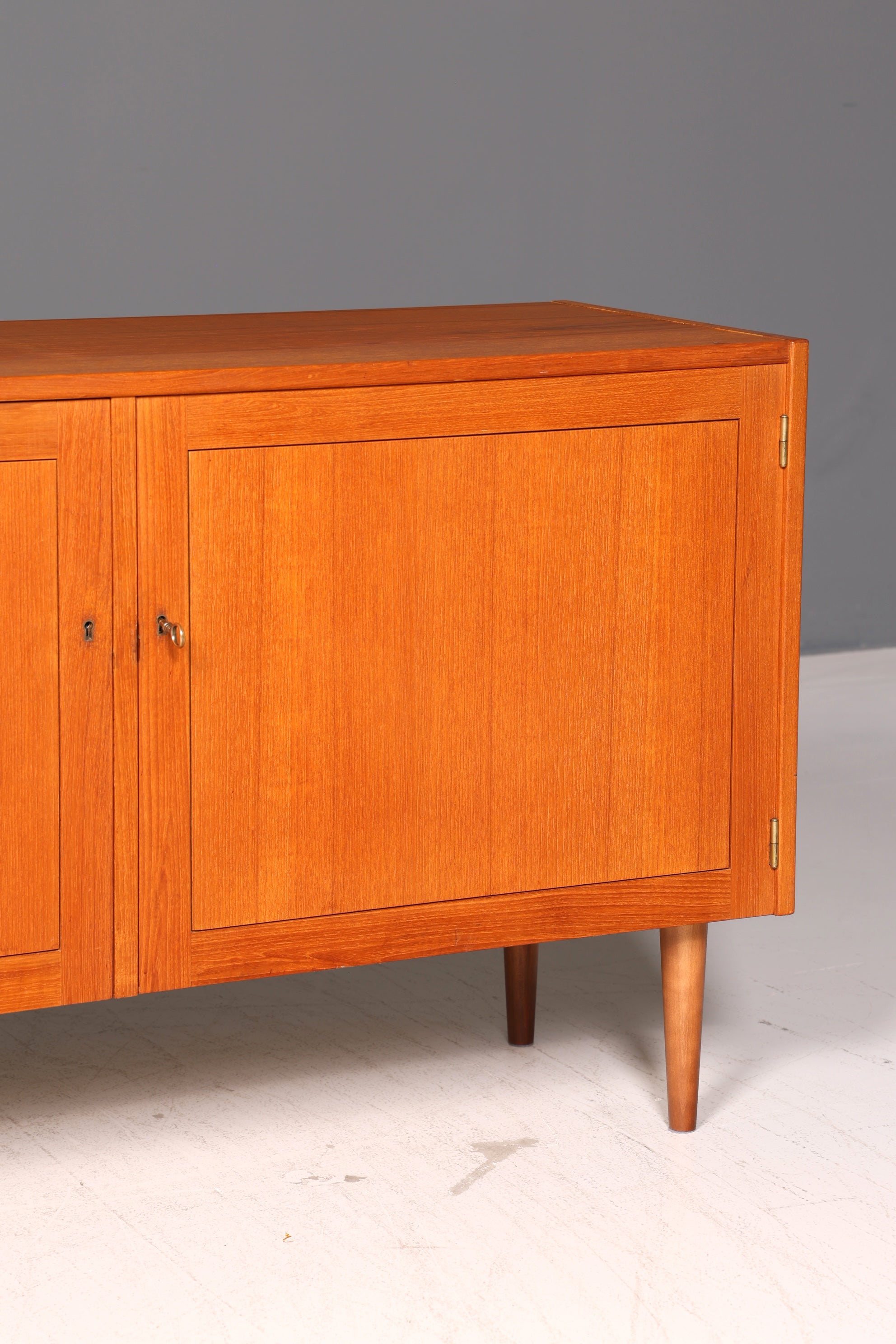 Wunderschönes Mid Century Sideboard Teak Holz Vintage Schrank Retro 60er Anrichte Danish Design TV Schrank