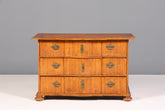 Edle Original Barock Kommode um 1800 Sideboard Antik massiv Holz Eiche Schubladenkommode