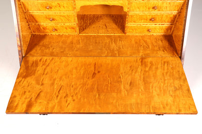 Stilvoller Sekretär um 1930 Büro Kommode echt Holz Schreibtisch Bürokommode Office Secretary