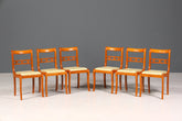 6x Edle Englische Stühle Englisch Dining Chairs Antik 60er Jahre Küchenstühle Stuhlset