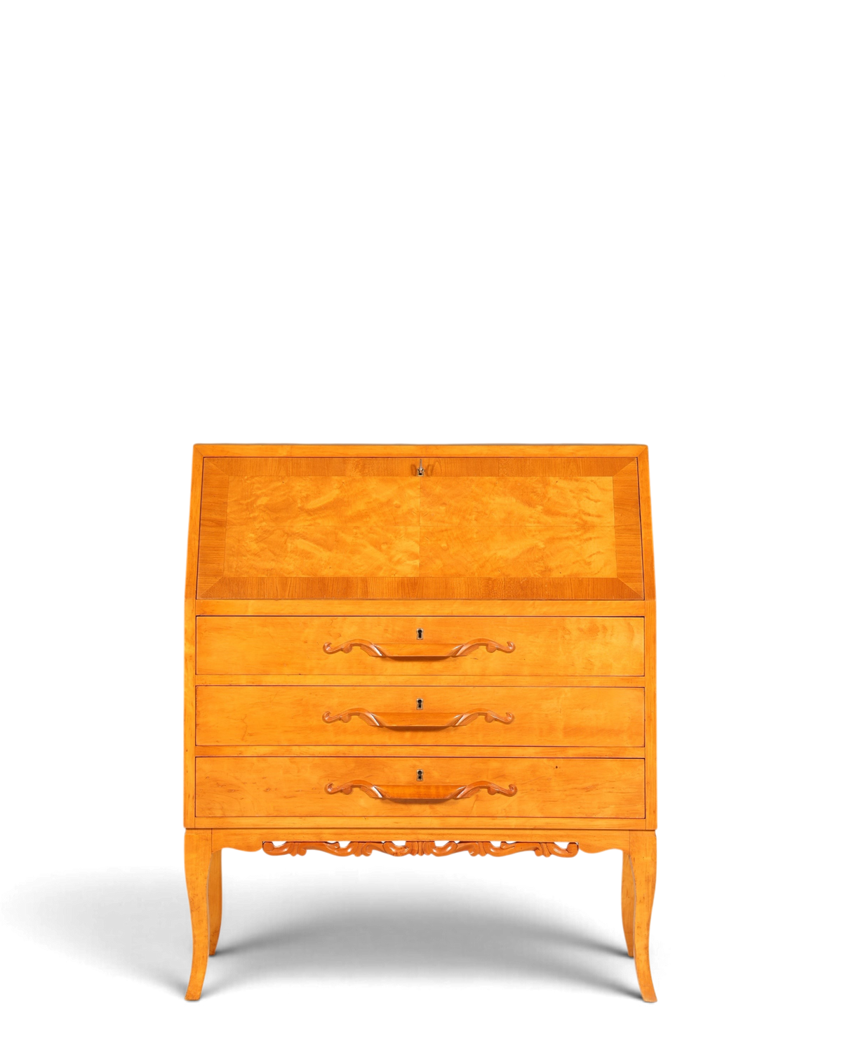 Traumhafter Sekretär um 1930 Büro Kommode echt Holz Sekretär Schreibtisch Kommode