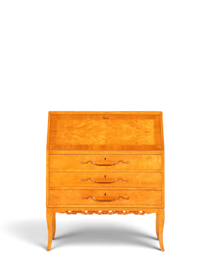 Traumhafter Sekretär um 1930 Büro Kommode echt Holz Sekretär Schreibtisch Kommode