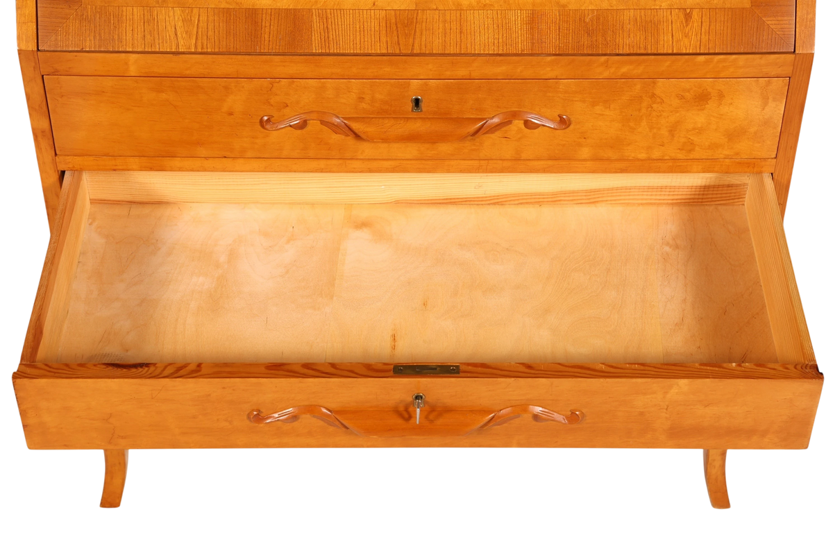 Traumhafter Sekretär um 1930 Büro Kommode echt Holz Sekretär Schreibtisch Kommode