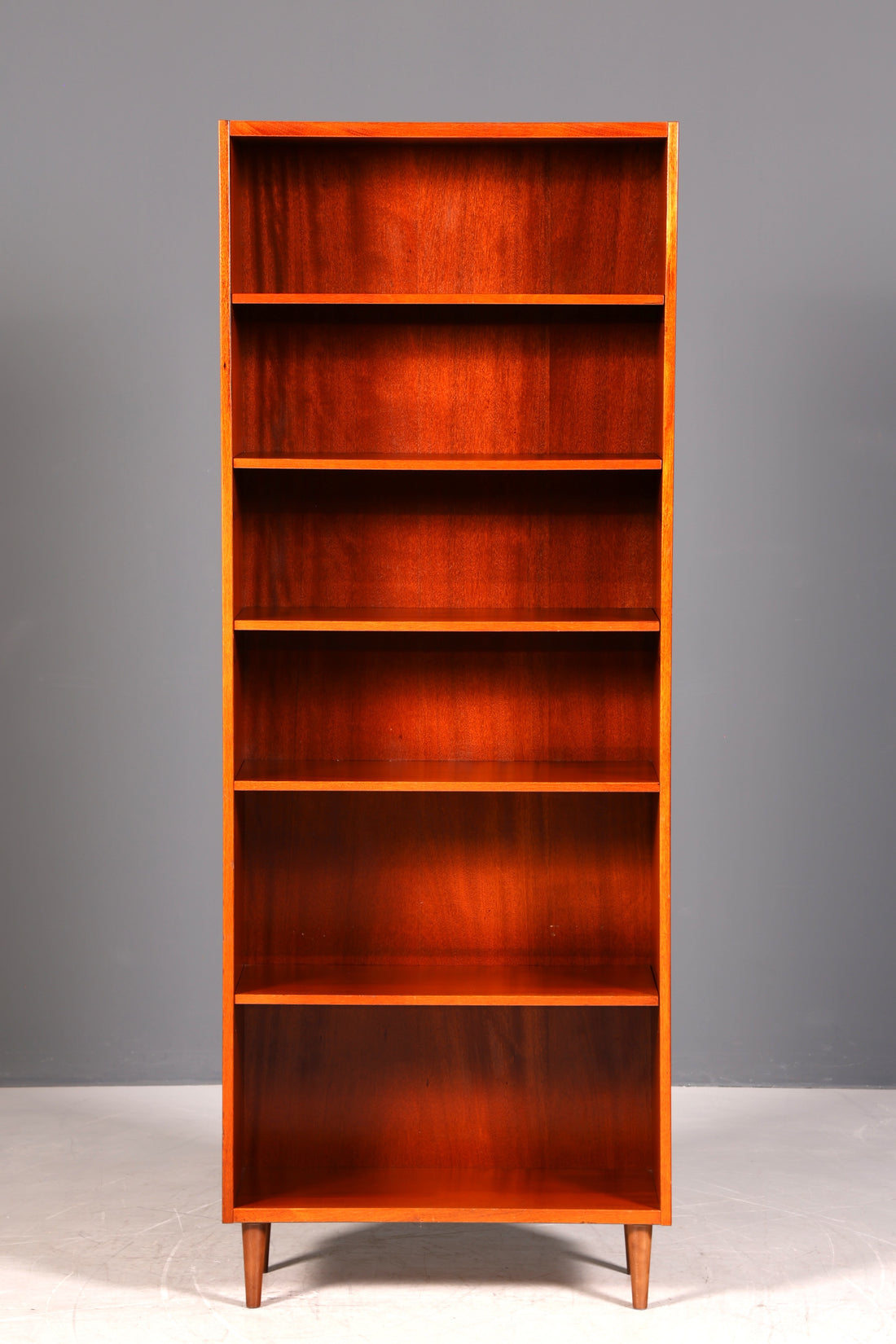 G429 Finish Schlichtes Mid Century Regal Vintage Bücherregal Schrank Buchablage 60s Bookshelf (Kopie 2)