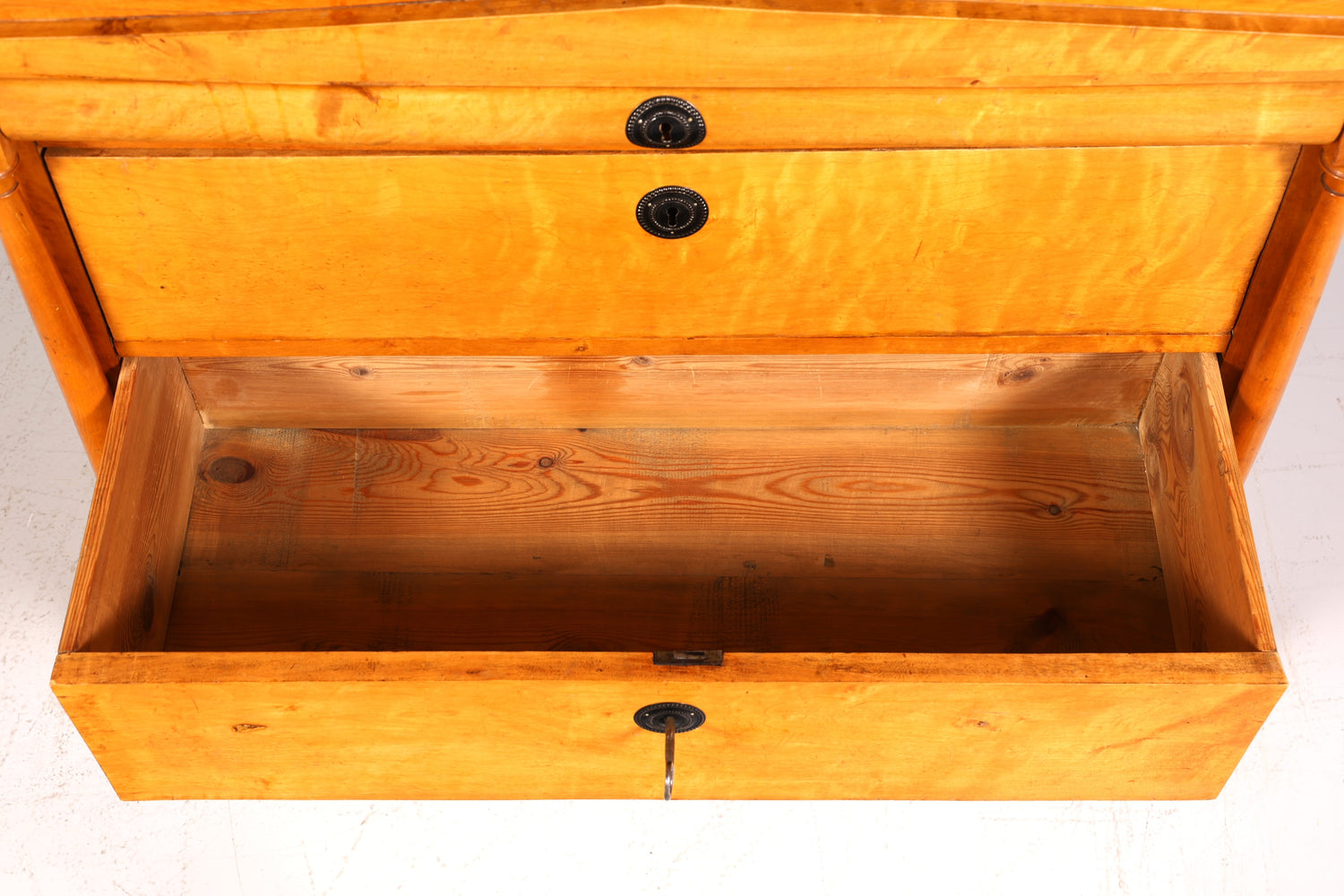 Wunderschöne Original Biedermeier Kommode Antik um 1880 Schubladenkommode Sideboard