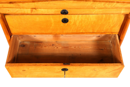 Wunderschöne Original Biedermeier Kommode Antik um 1880 Schubladenkommode Sideboard