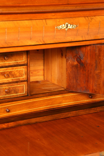 G442 Finish Wunderschöner Gründerzeit Sekretär Kommode Jugendstil Schubladenkommode Antik Vertiko (Kopie)