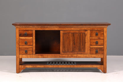 Wunderschönes Kolonial Stil Sideboard Englisch Echt Holz TV Schrank Anrichte Buffet Kommode Vintage
