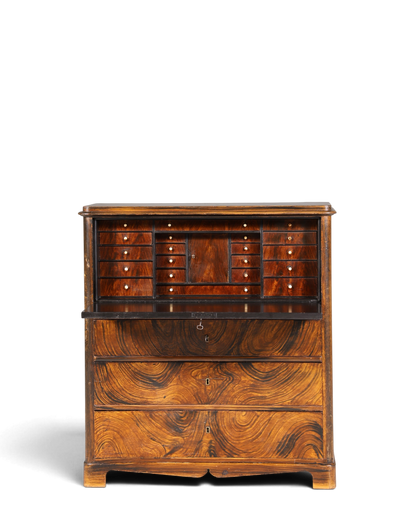 Stilvoller Biedermeier Sekretär Vertiko Antik Kommode Louis Philippe Schreibkommode