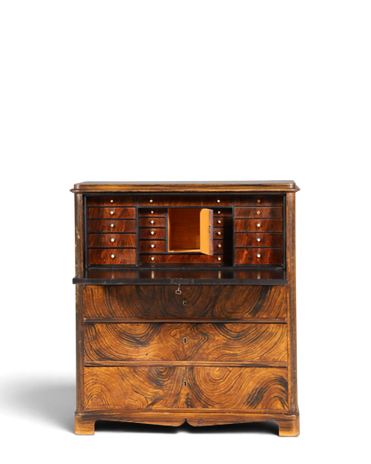 Stilvoller Biedermeier Sekretär Vertiko Antik Kommode Louis Philippe Schreibkommode