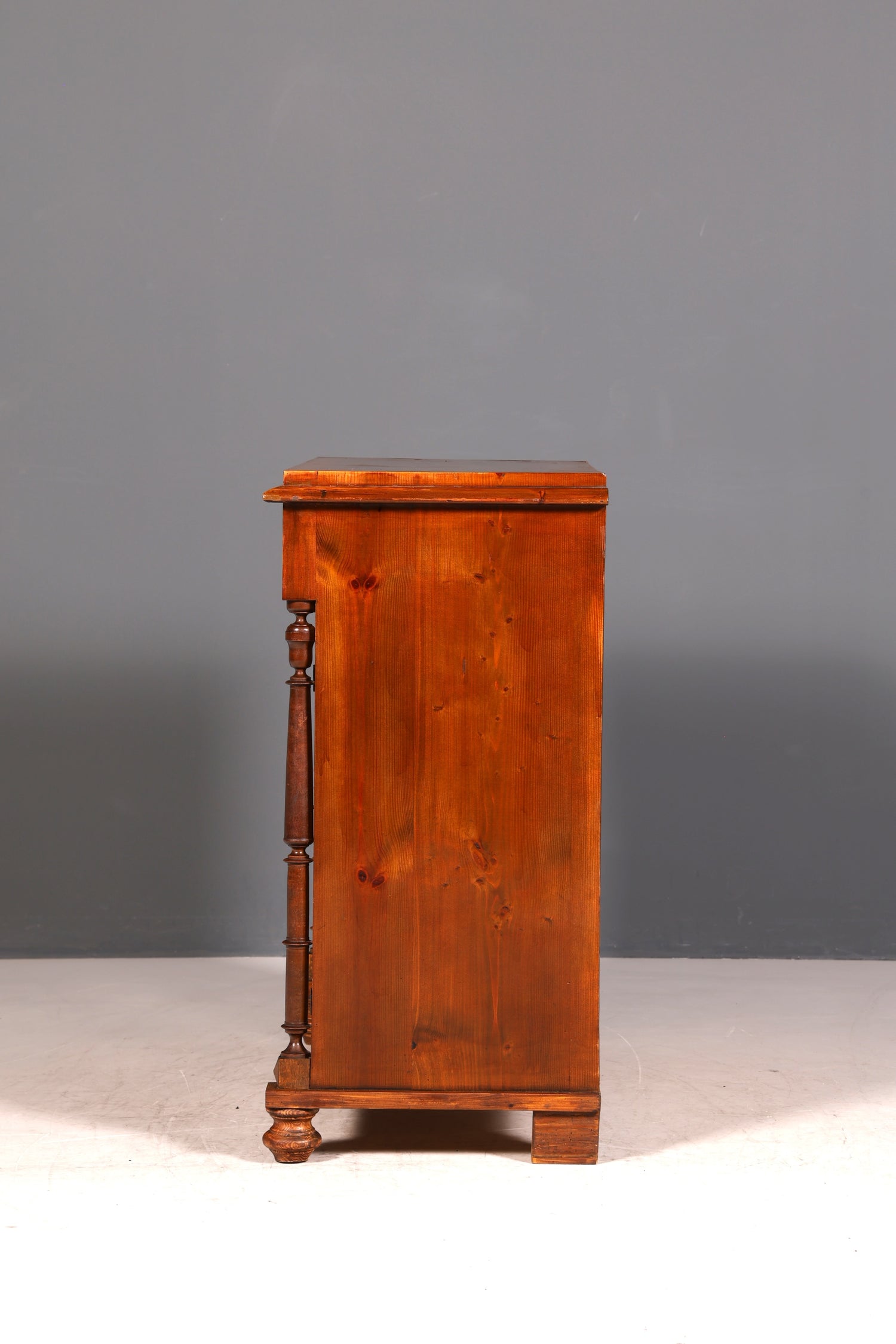 G454 Finish cm Traumhaftes Gründerzeit Vertiko Jugendstil Schrank Antik Highboard Kommode (Kopie)