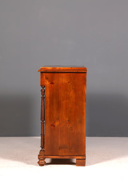 G454 Finish cm Traumhaftes Gründerzeit Vertiko Jugendstil Schrank Antik Highboard Kommode (Kopie)