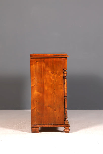 G454 Finish cm Traumhaftes Gründerzeit Vertiko Jugendstil Schrank Antik Highboard Kommode (Kopie)