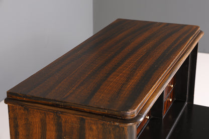 Stilvoller Biedermeier Sekretär Vertiko Antik Kommode Louis Philippe Schreibkommode