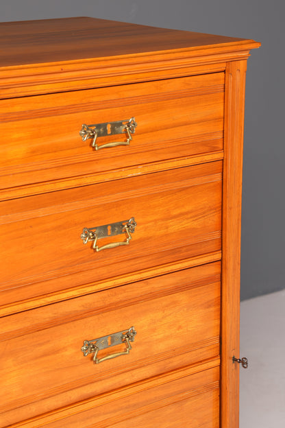 G457 Finish Wunderschönes Gründerzeit Vertiko Louis Philippe Kommode um 1880 Schubladenkommode (Kopie)