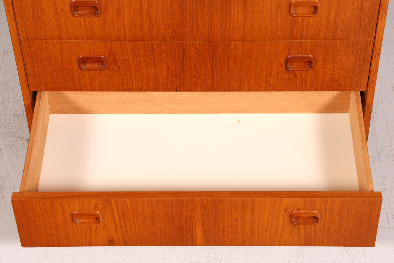 Wunderschöne Mid Century Kommode Teak Danish Design Vintage Vertiko 60s 70s Schrank Schubladenkommode Holz Retro