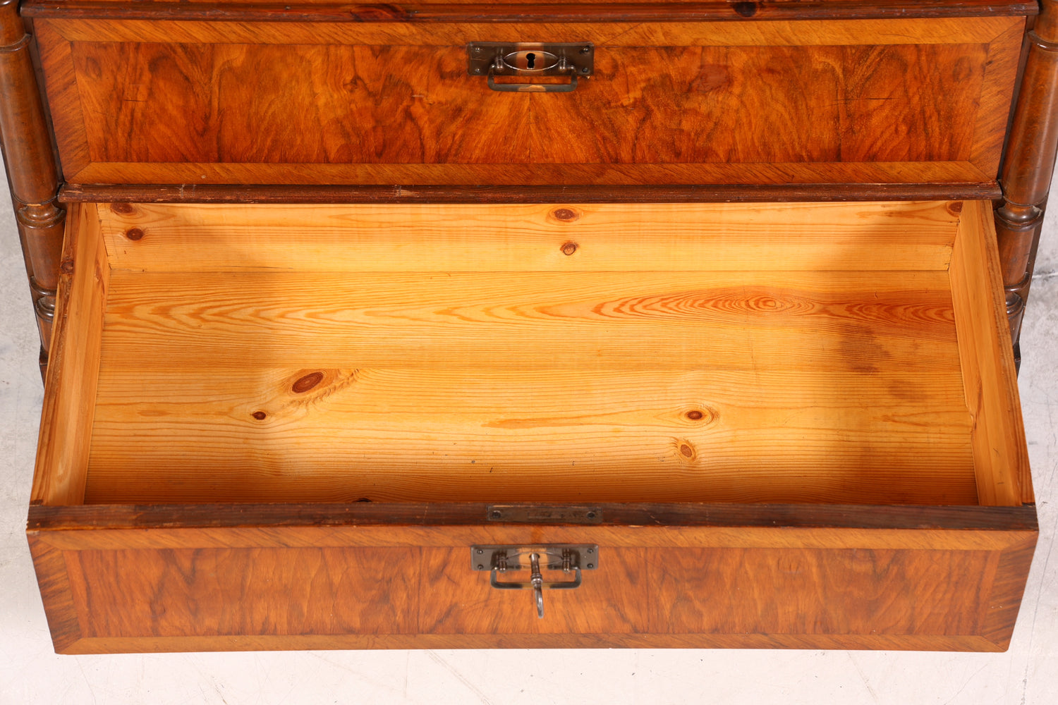 Traumhaftes Gründerzeit Vertiko Jugendstil Schrank Antik Highboard Kommode Schubladenkommode