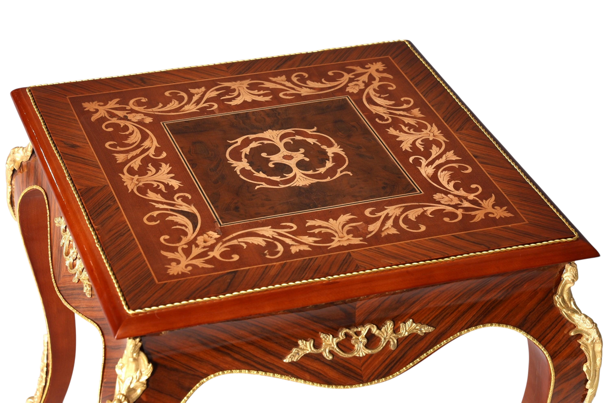 Traumhafter Barock Stil Louis XV Couchtisch Antik Stil Ablagetisch Beistelltisch