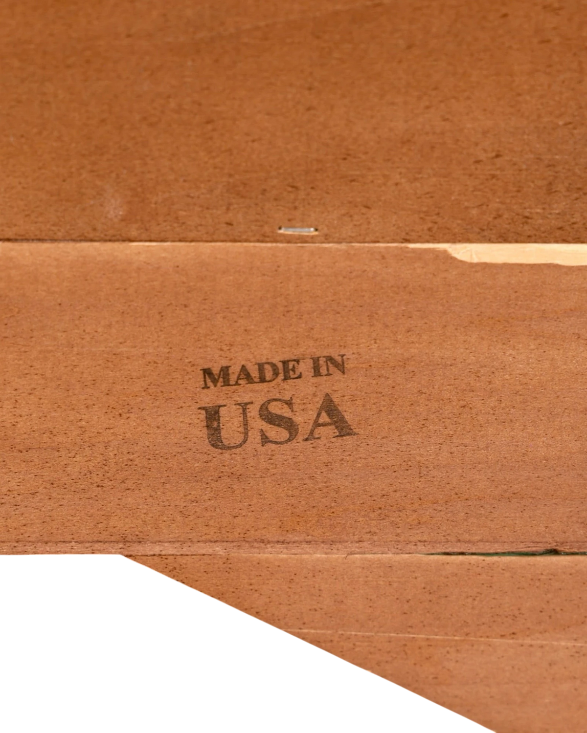 Hauptstadt Möblerei H887 Finish Holzoberfläche mit Made in USA Stempel