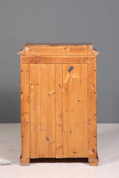 Traumhaftes Gründerzeit Vertiko Jugendstil Schrank Antik Highboard Kommode Schubladenkommode