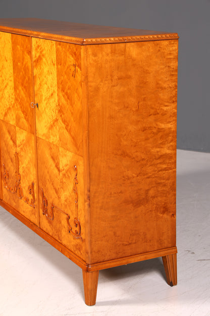 Stilvoller Original Art Deco Schrank Vertiko Sideboard um 1930 Highboard Kommode