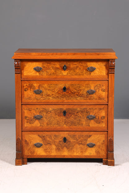 Wunderschöne Gründerzeit Kommode Louis Philippe Antik Sideboard Schubladenkommode Wäschekommode