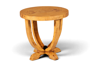 Art Deco Stil Beistelltisch Antik Stil Tisch Luxus Couchtisch Birke