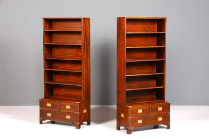 Wunderschönes Maritimes Regal Bücherregal Englisches Buchablage echt Holz Bookshelf 1 von 2