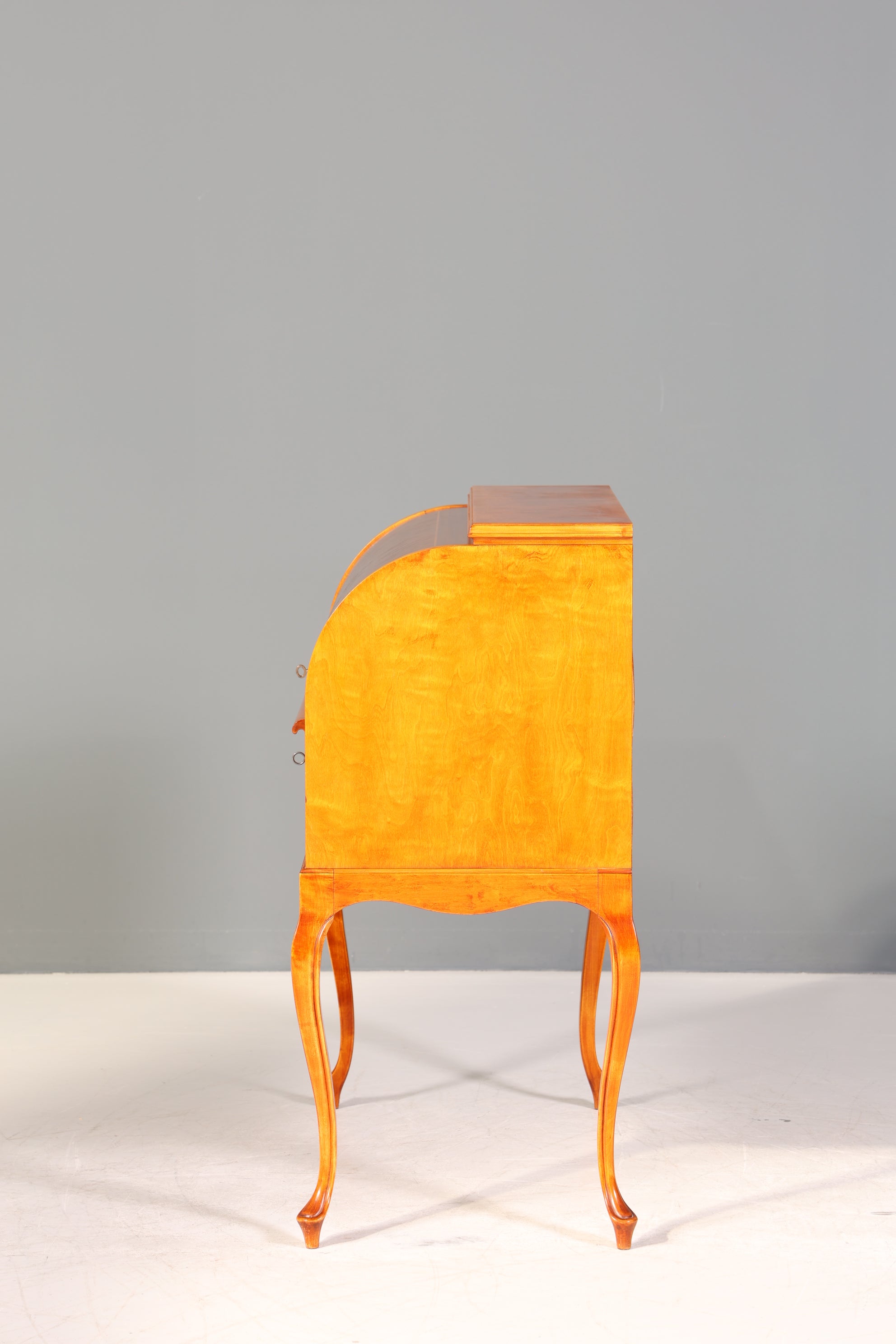 Wunderschöner Rollladen Sekretär Chippendale Stil um 1940 Büro Kommode Schreibkommode