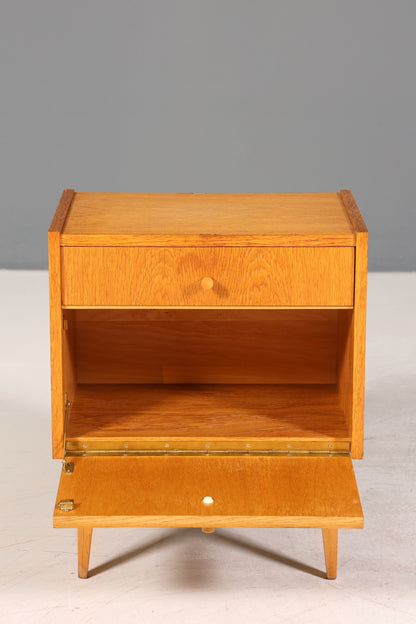 Wunderschöne Mid Century Kommode Vintage Nachttisch Retro Klappschränkchen