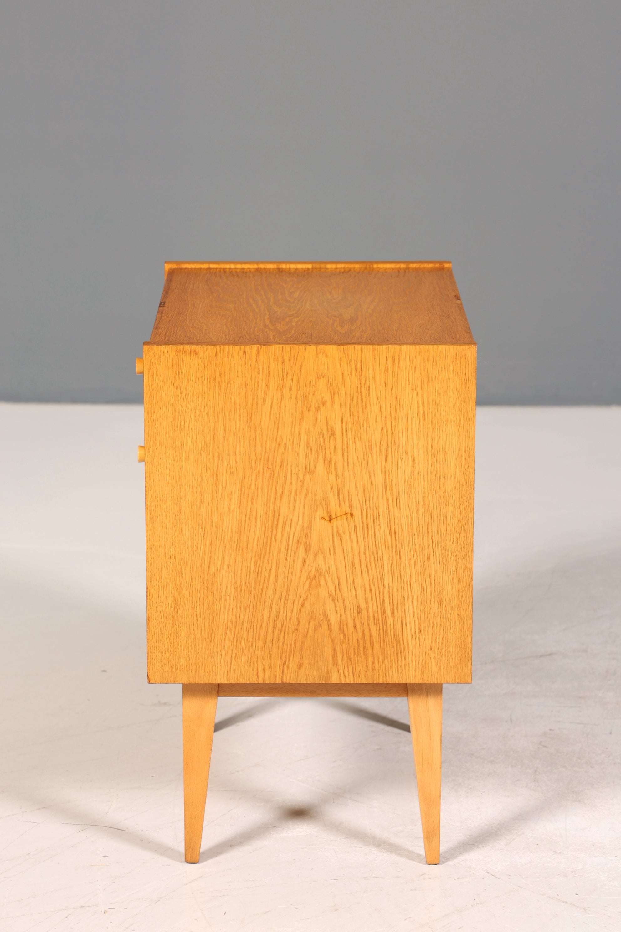 Wunderschöne Mid Century Kommode Vintage Nachttisch Retro Klappschränkchen