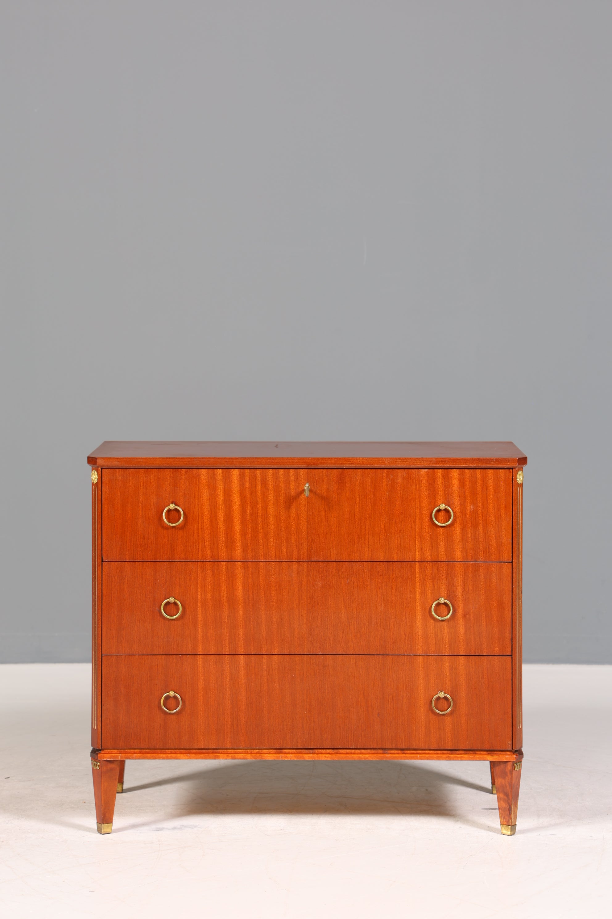 Stilvolle Mid Century Kommode Vintage Flur Kommode 60s Schubladenkommode