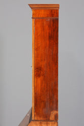 Stilvoller Englischer Sekretär Büro Aufsatzsekretär Antik 60S Vitrinen Schrank UK