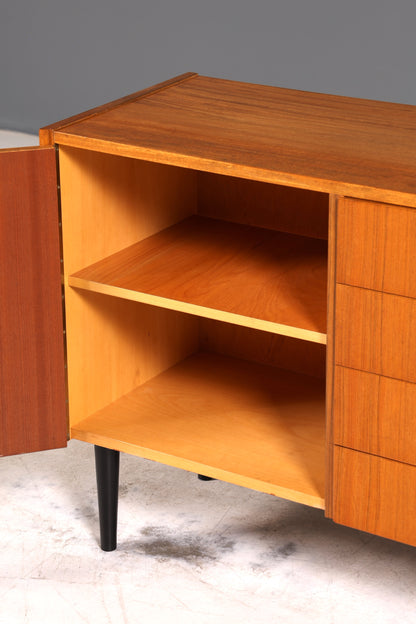 E861 Finish Wunderschöne Mid Century Kommode Vintage Schrank Retro Flur Kommode 60s Regal Sideboard