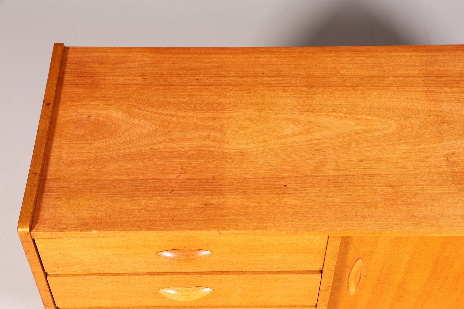 Traumhaftes Mid Century Sideboard Vintage Schrank Schiebetür Kommode TV Schrank 60s