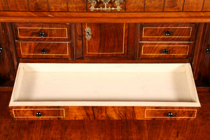 G517 Finish cm Wunderschöner Gründerzeit Sekretär Kommode Jugendstil Schubladenkommode Antik Vertiko (Kopie)