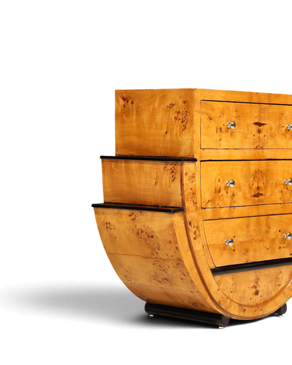 Edle Art Deco Stil Sideboard Wandkonsole Biedermeier Antik Stil Kommode