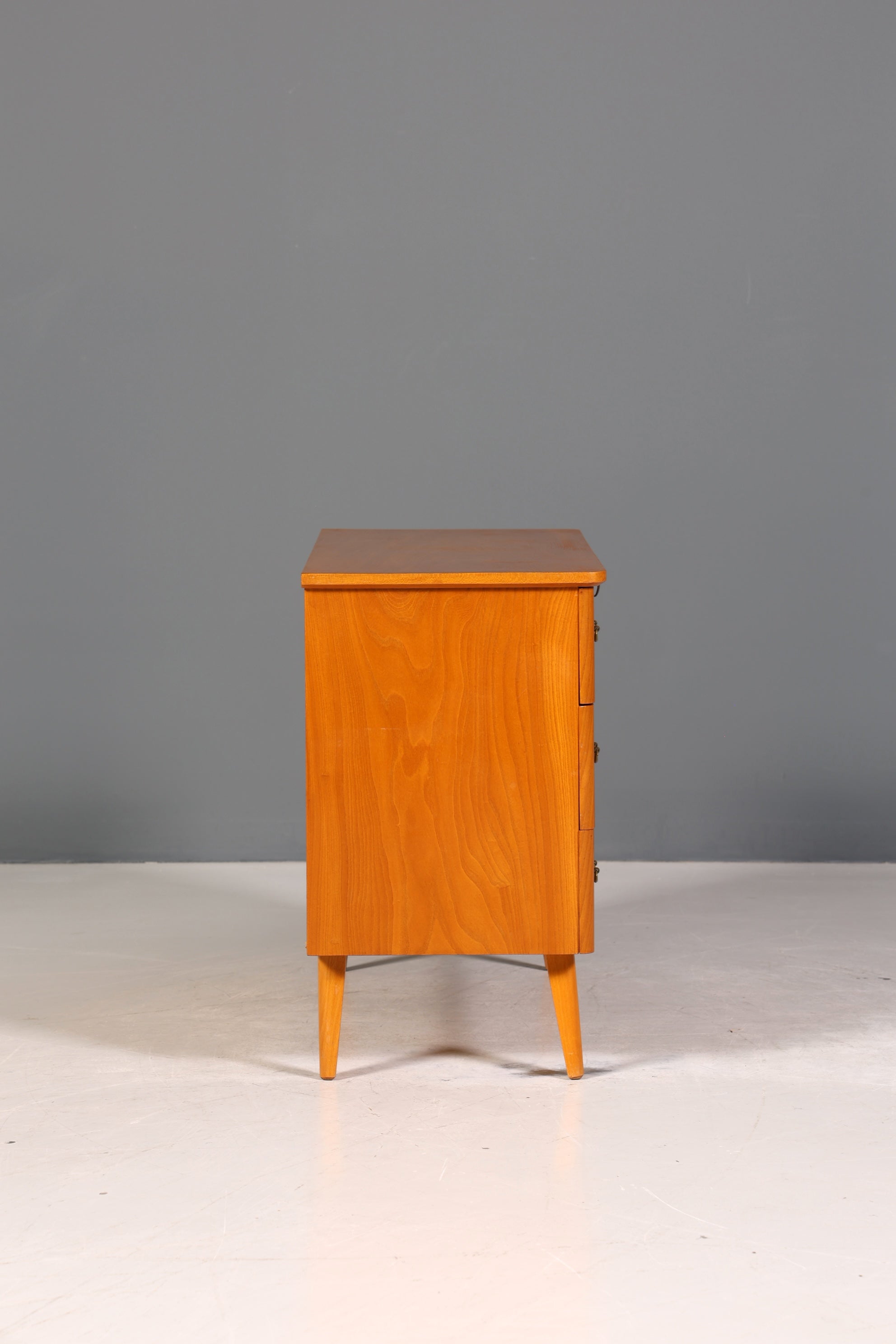 Schlichte Mid Century Kommode Vintage Flur Kommode 60s Schubladenkommode