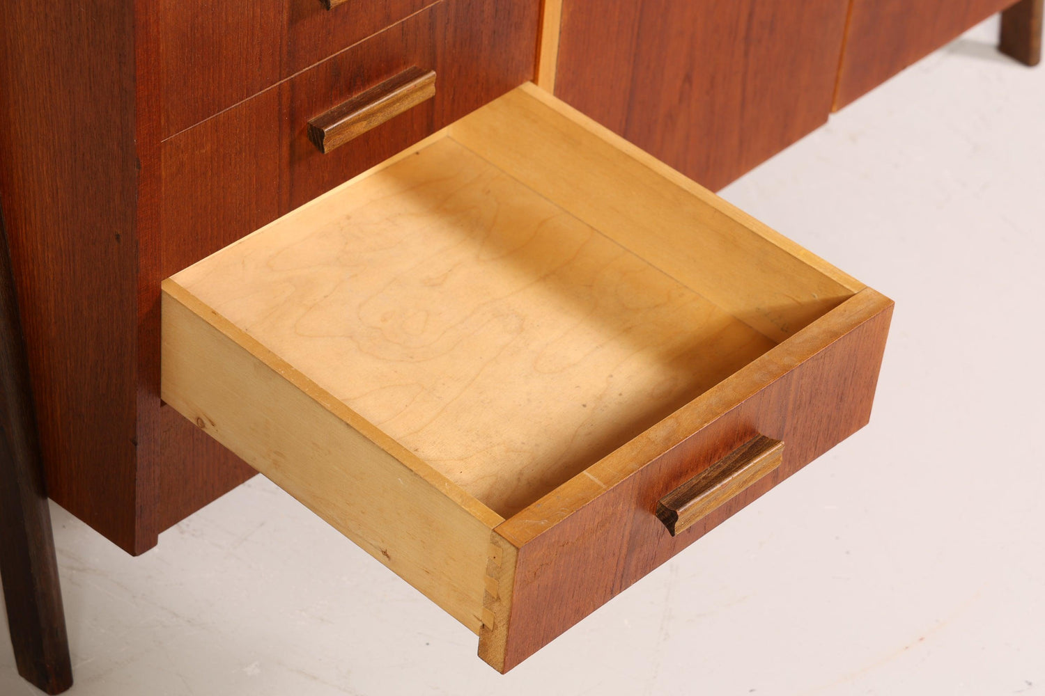 Wunderschönes Mid Century Regal Schrank Vintage echt Holz Bücherregal Retro Kommode